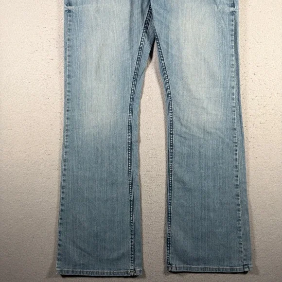 Cody James Mens Light Wash Bootcut Denim Jeans CJSP20J09 Blue 36W x 34L - Picture 4 of 14